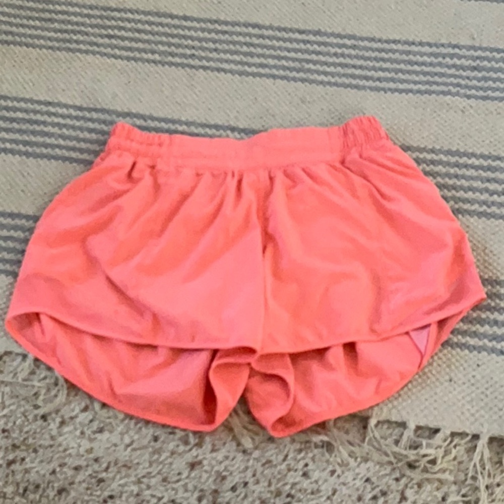 Women's Coral Athletic Shorts